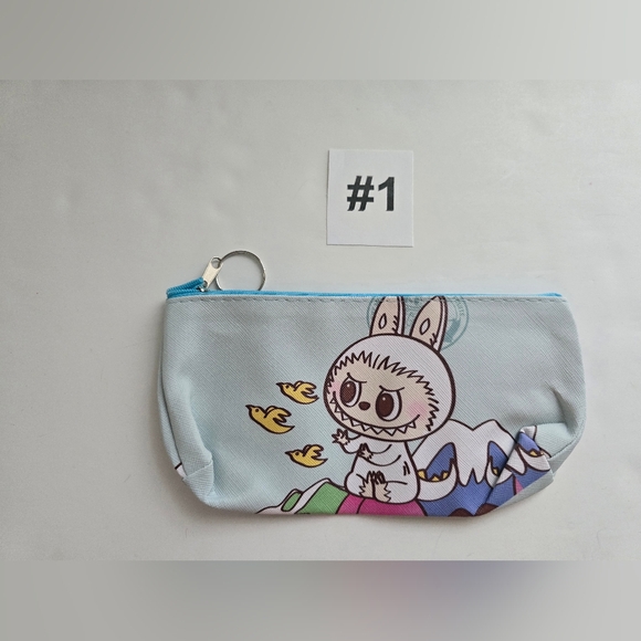 Monster Face Character Pouch/ Keychains - Picture 3 of 13